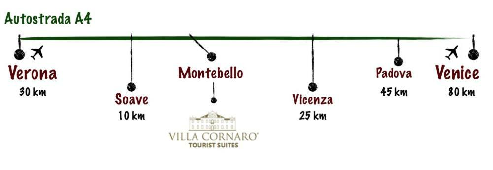 Villa Cornaro Tourist Suites Santo Stefano di Zimella Dış mekan fotoğraf